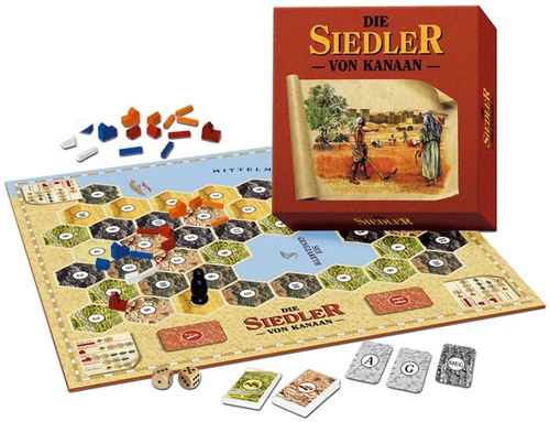 Alle Details zum Brettspiel Die Siedler von Kanaan und ähnlichen Spielen