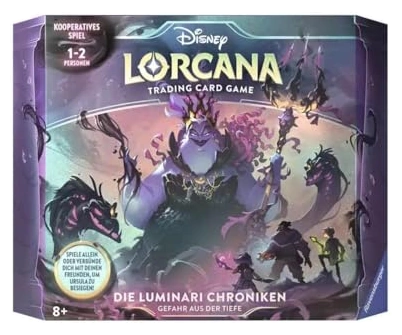 Alle Details zum Brettspiel Disney Lorcana: Die Luminari Chroniken – Gefahr aus der Tiefe und ähnlichen Spielen