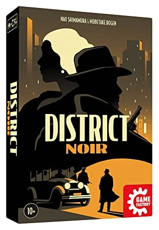 Alle Details zum Brettspiel District Noir und ähnlichen Spielen