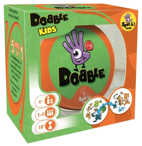 Alle Details zum Brettspiel Dobble Kids und ähnlichen Spielen