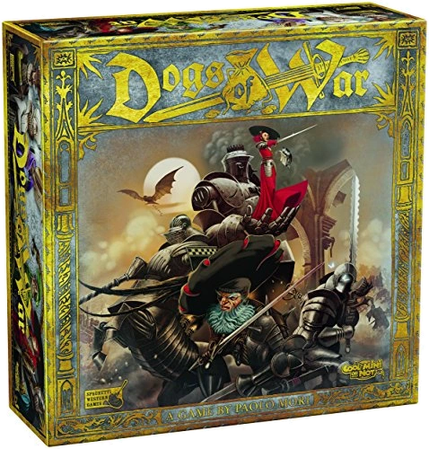 Alle Details zum Brettspiel Dogs of War und ähnlichen Spielen