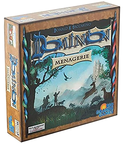 Alle Details zum Brettspiel Dominion: Menagerie (10. Erweiterung) und ähnlichen Spielen