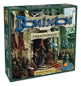 Alle Details zum Brettspiel Dominion: Verbündete (11. Erweiterung) und ähnlichen Spielen