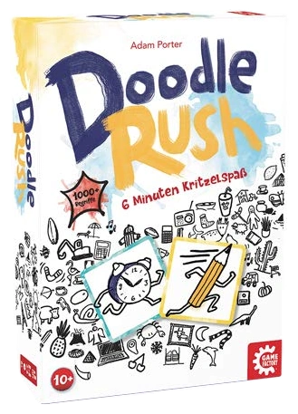 Alle Details zum Brettspiel Doodle Rush - 6 Minuten Kritzelspaß und ähnlichen Spielen
