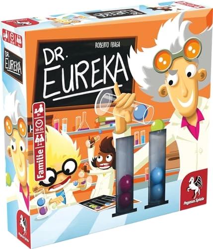 Alle Details zum Brettspiel Dr. Eureka und ähnlichen Spielen