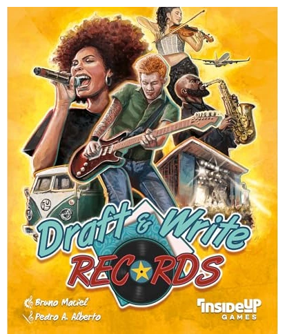 Alle Details zum Brettspiel Draft & Write Records und ähnlichen Spielen