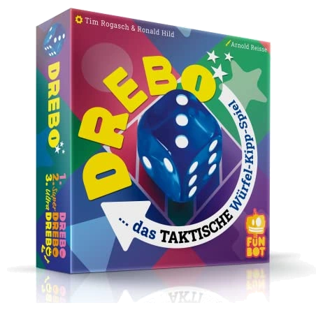 Alle Details zum Brettspiel DREBO und ähnlichen Spielen