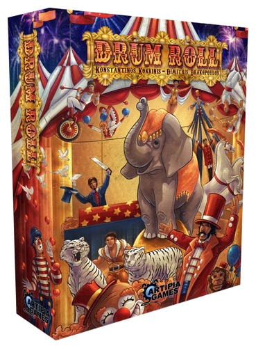 Alle Details zum Brettspiel Drum Roll und ähnlichen Spielen