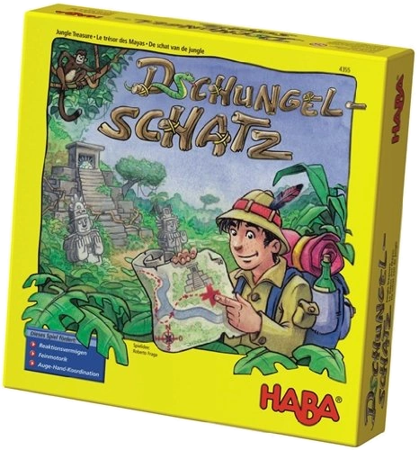Alle Details zum Brettspiel Dschungelschatz und ähnlichen Spielen