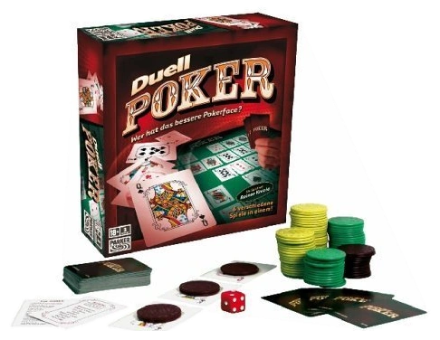 Alle Details zum Brettspiel Duell Poker und ähnlichen Spielen