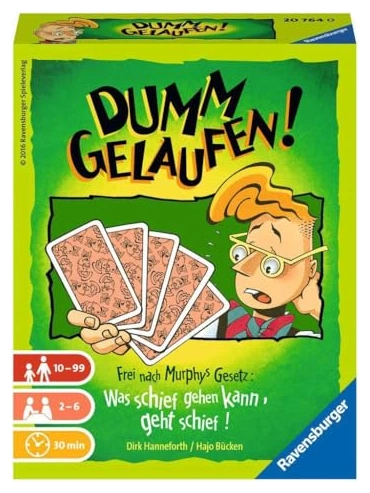 Alle Details zum Brettspiel Dumm gelaufen! Kartenspiel und ähnlichen Spielen