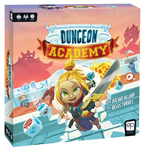 Alle Details zum Brettspiel Dungeon Academy und ähnlichen Spielen