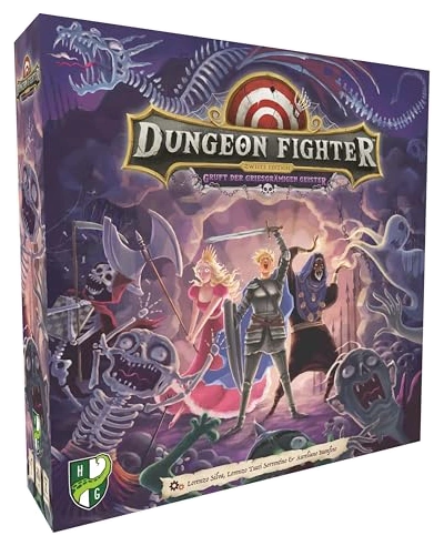 Alle Details zum Brettspiel Dungeon Fighter: Gruft der griesgrämigen Geister (Erweiterung) und ähnlichen Spielen