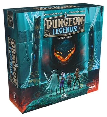 Alle Details zum Brettspiel Dungeon Legends und ähnlichen Spielen