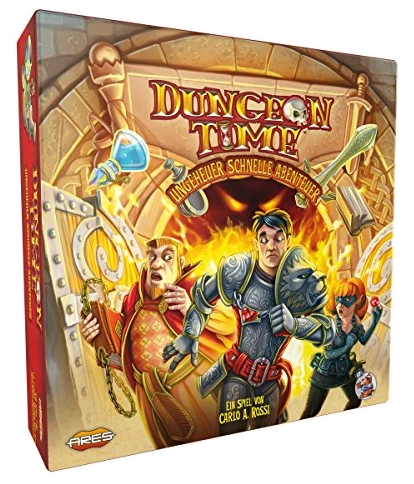 Alle Details zum Brettspiel Dungeon Time und ähnlichen Spielen