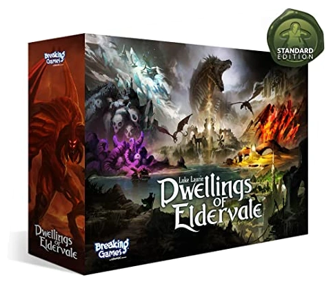 Alle Details zum Brettspiel Dwellings of Eldervale und ähnlichen Spielen