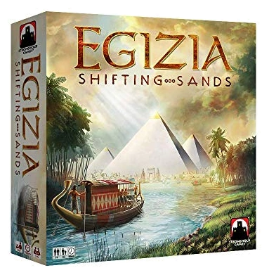 Alle Details zum Brettspiel Egizia: Shifting Sands und ähnlichen Spielen