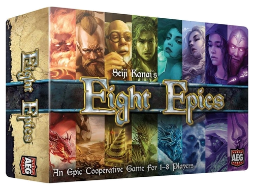 Alle Details zum Brettspiel Eight Epics und ähnlichen Spielen