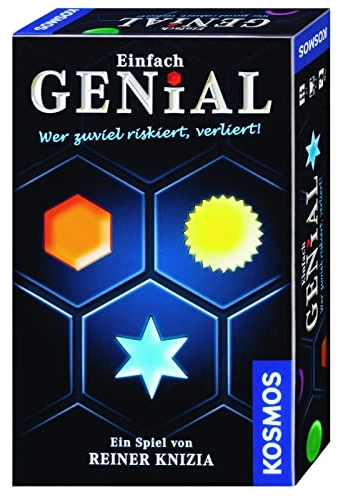 Alle Details zum Brettspiel Einfach Genial: Wer zu viel riskiert, verliert! und ähnlichen Spielen