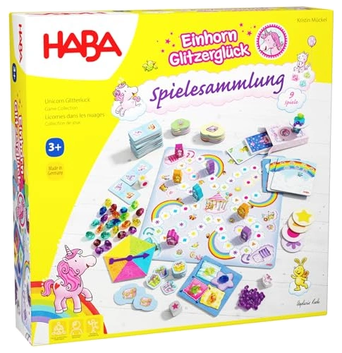 Alle Details zum Brettspiel Einhorn Glitzerglück: Spielesammlung und ähnlichen Spielen