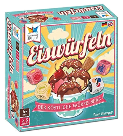 Alle Details zum Brettspiel Eiswürfeln und ähnlichen Spielen