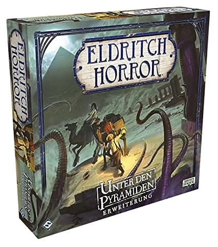 Alle Details zum Brettspiel Eldritch Horror: Unter den Pyramiden (Erweiterung) und ähnlichen Spielen