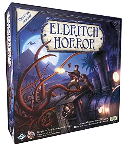 Alle Details zum Brettspiel Eldritch Horror und ähnlichen Spielen