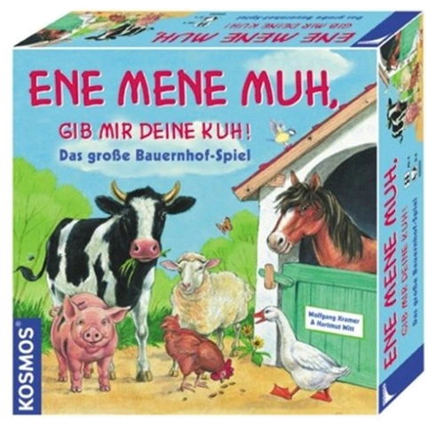 Alle Details zum Brettspiel Ene Mene Muh, gib mir deine Kuh! und ähnlichen Spielen