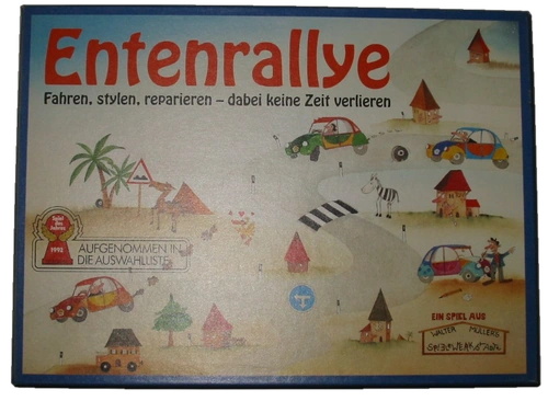 Alle Details zum Brettspiel Entenrallye und ähnlichen Spielen
