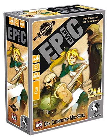 Alle Details zum Brettspiel Epic PVP: Fantasy und ähnlichen Spielen