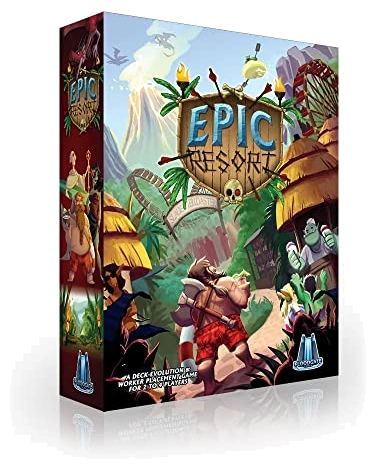 Alle Details zum Brettspiel Epic Resort und ähnlichen Spielen