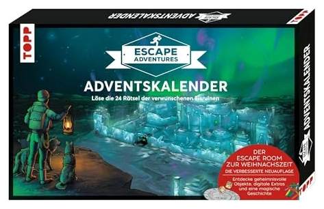 Alle Details zum Brettspiel Escape Adventures Adventskalender 2021: Die verwunschenen Eisruinen und ähnlichen Spielen