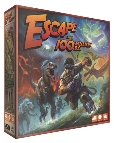 Alle Details zum Brettspiel Escape from 100 Million B.C. und ähnlichen Spielen