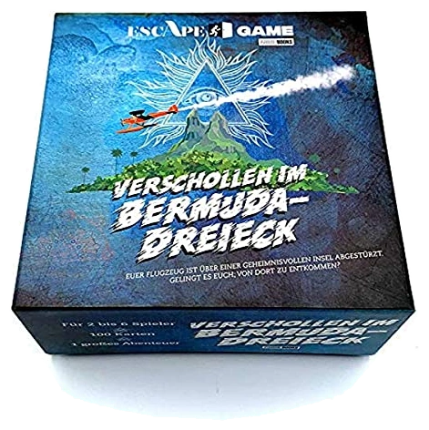 Alle Details zum Brettspiel Escape Game Verschollen im Bermuda Dreieck und ähnlichen Spielen