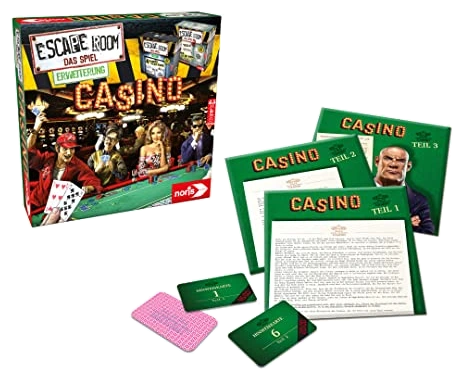 Alle Details zum Brettspiel Escape Room: Das Spiel – Casino (Erweiterung) und ähnlichen Spielen