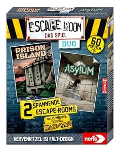 Alle Details zum Brettspiel Escape Room: Das Spiel – Duo: Prison Island & Asylum und ähnlichen Spielen