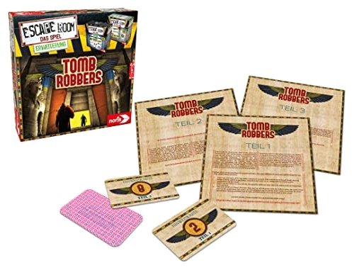 Alle Details zum Brettspiel Escape Room: Das Spiel – Grabräuber (Erweiterung) und ähnlichen Spielen