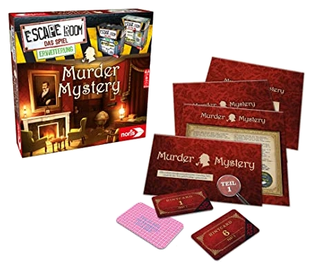 Alle Details zum Brettspiel Escape Room: Das Spiel – Murder Mystery (Erweiterung) und ähnlichen Spielen