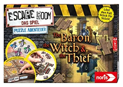 Alle Details zum Brettspiel Escape Room: Das Spiel Puzzle Abenteuer – The Baron, The Witch & The Thief und ähnlichen Spielen
