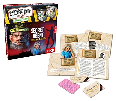 Alle Details zum Brettspiel Escape Room: Das Spiel – Secret Agent (Erweiterung) und ähnlichen Spielen