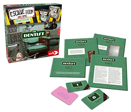 Alle Details zum Brettspiel Escape Room: Das Spiel – The Dentist (Erweiterung) und ähnlichen Spielen