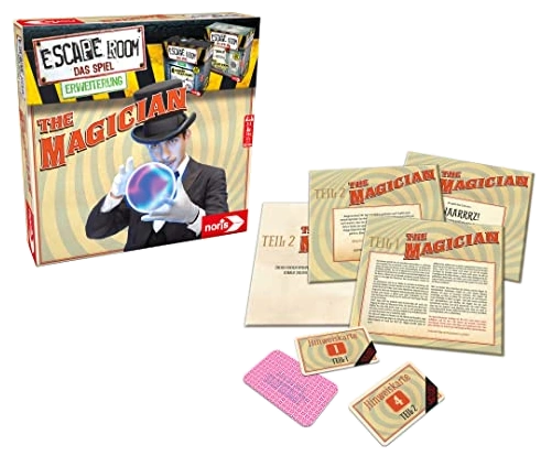Alle Details zum Brettspiel Escape Room: Das Spiel – The Magician (Erweiterung) und ähnlichen Spielen