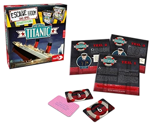 Alle Details zum Brettspiel Escape Room: The Game – Panic on the Titanic (Erweiterung) und ähnlichen Spielen