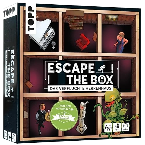 Alle Details zum Brettspiel Escape The Box: Das verfluchte Herrenhaus und ähnlichen Spielen