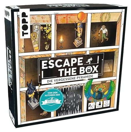 Alle Details zum Brettspiel Escape The Box: Die vergessene Pyramide und ähnlichen Spielen