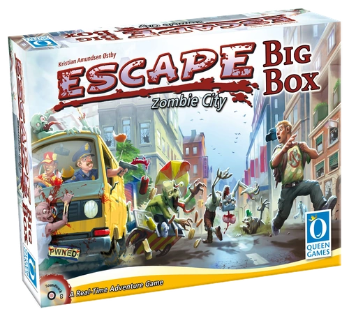 Alle Details zum Brettspiel Escape: Zombie City – Big Box und ähnlichen Spielen
