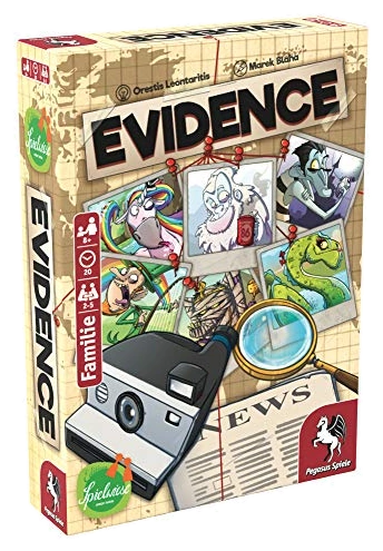 Alle Details zum Brettspiel Evidence und ähnlichen Spielen
