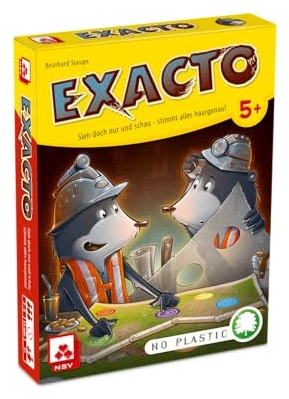 Alle Details zum Brettspiel Exacto und ähnlichen Spielen