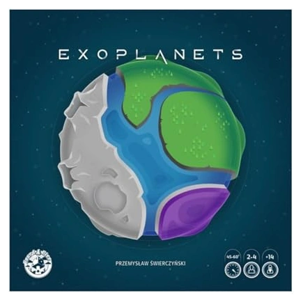Alle Details zum Brettspiel Exoplanets und ähnlichen Spielen