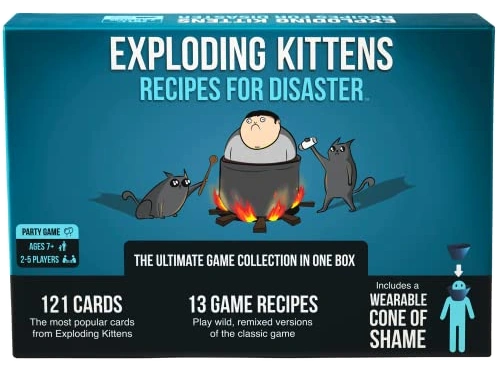 Alle Details zum Brettspiel Exploding Kittens: Recipes for Disaster und ähnlichen Spielen